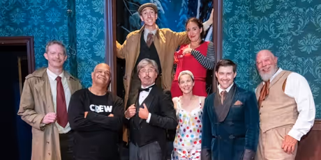 Review: THE PLAY THAT GOES WRONG at Lamb's Players Theatre Photo