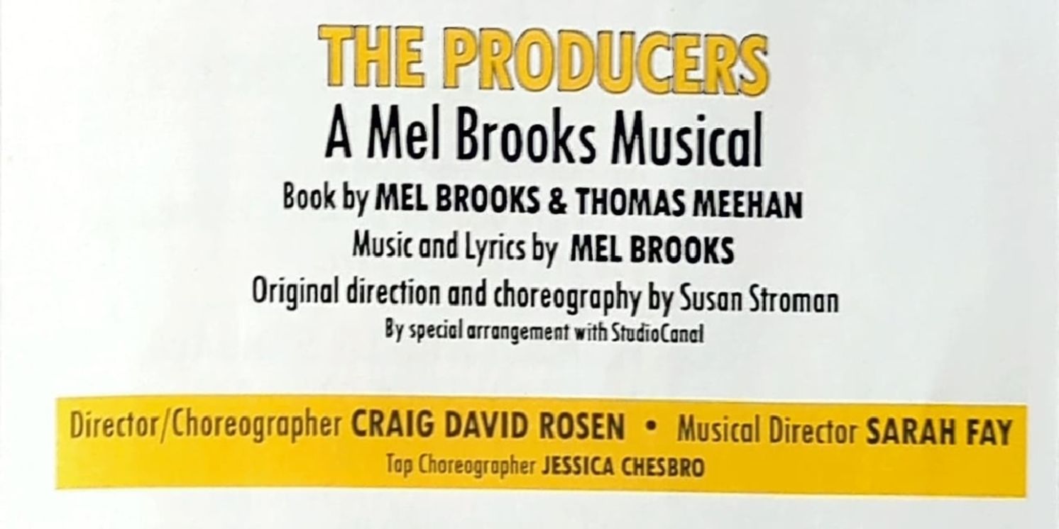 Review: (Bialy)Stocks Rise with THE PRODUCERS at Brookfield Theatre For The Arts  Image