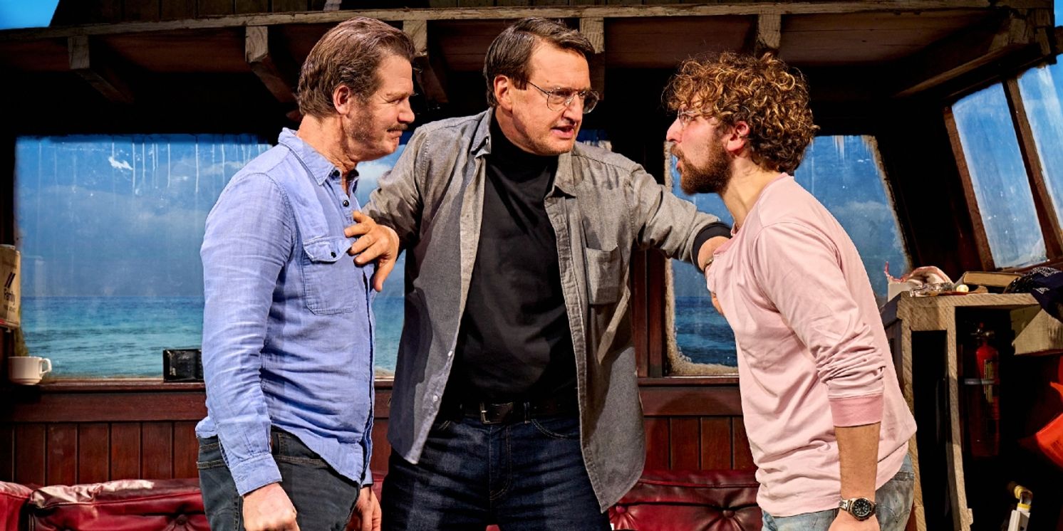 Review: THE SHARK IS BROKEN, Theatre Royal Brighton  Image