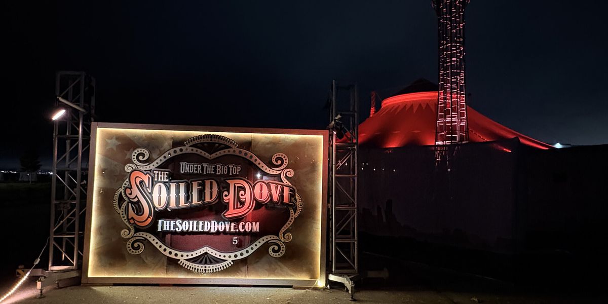 Review: THE SOILED DOVE at Alameda Point's Big Top Tent At Radium Railway