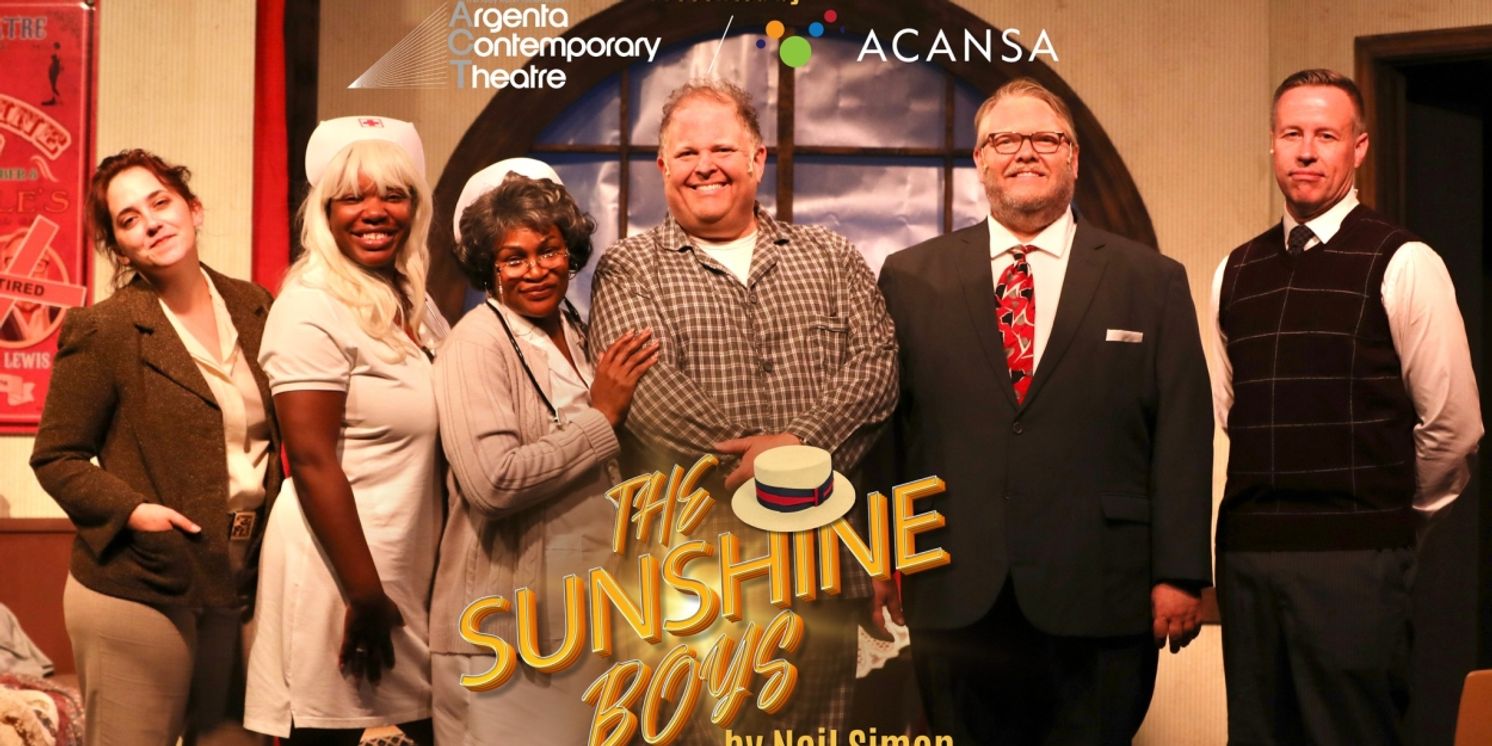 Review: THE SUNSHINE BOYS at Argenta Contemporary Theatre  Image