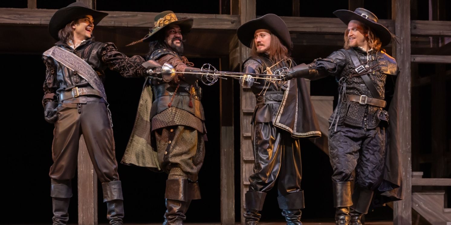 Review: THE THREE MUSKETEERS Closes Out the Citadel Theatre's 2023/2024 Season  Image