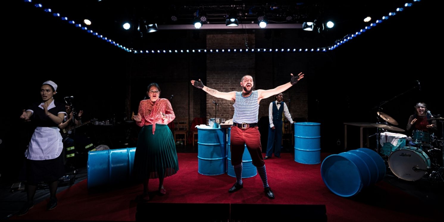 Review: TRUEMAN AND THE ARSONISTS, Roundhouse Studio Theatre  Image