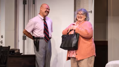 Review: Stage West’s UNNECESSARY FARCE puts the cop in copulate
