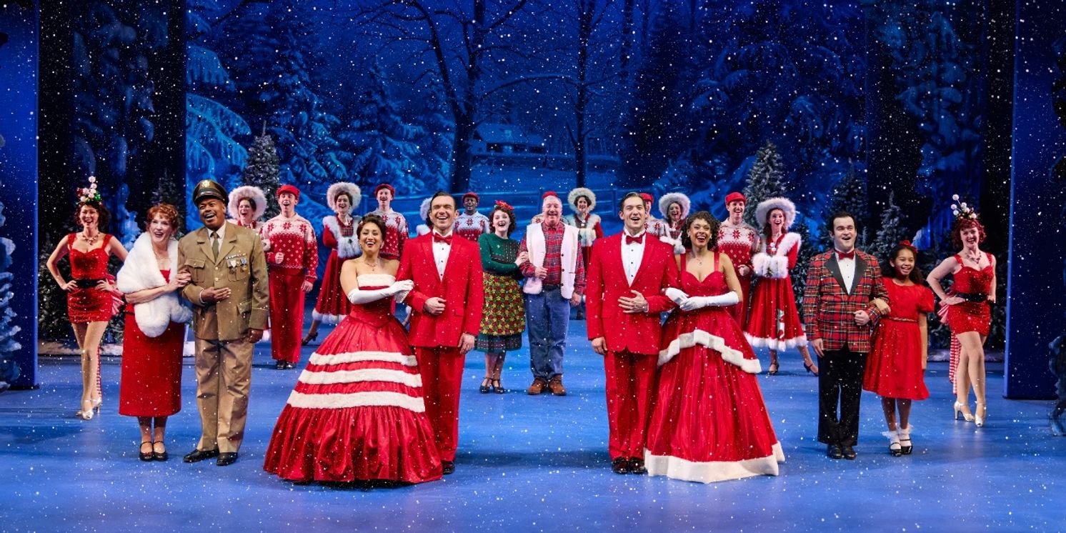 Review: WHITE CHRISTMAS at Paper Mill Playhouse-Ideal Holiday Cheer for All  Image
