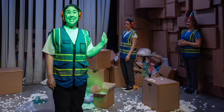 Review: WORK HARD HAVE FUN MAKE HISTORY at Raven Theatre Photo