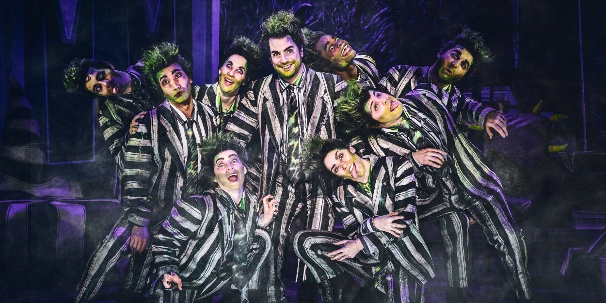 Review: Wildly Over-the-top BEETLEJUICE - THE MUSICAL Spooks Laughs at OC's Segerstrom Center  Image