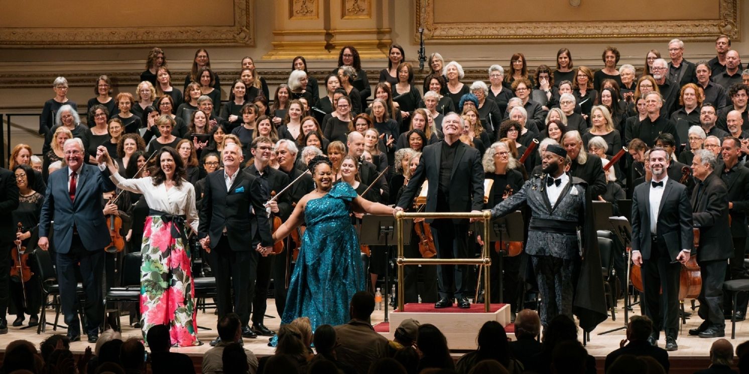 Review: World Premiere of Moravec-Campbell ALL SHALL RISE At OSNY under Tritle at Carnegie Hall  Image