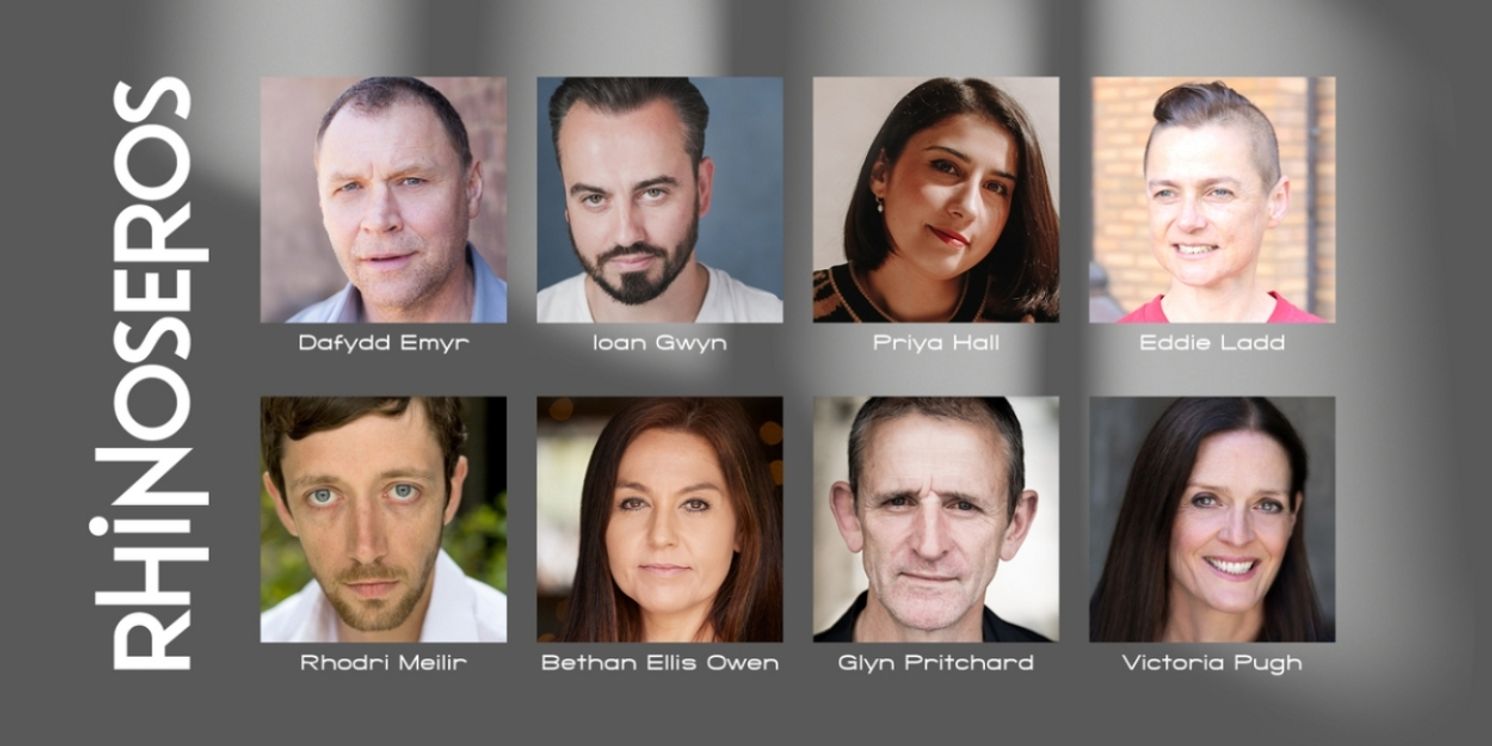 Theatr Genedlaethol Cymru Unveils Cast and Creative Team for Welsh-Language Adaptation of RHINOSEROS  Image