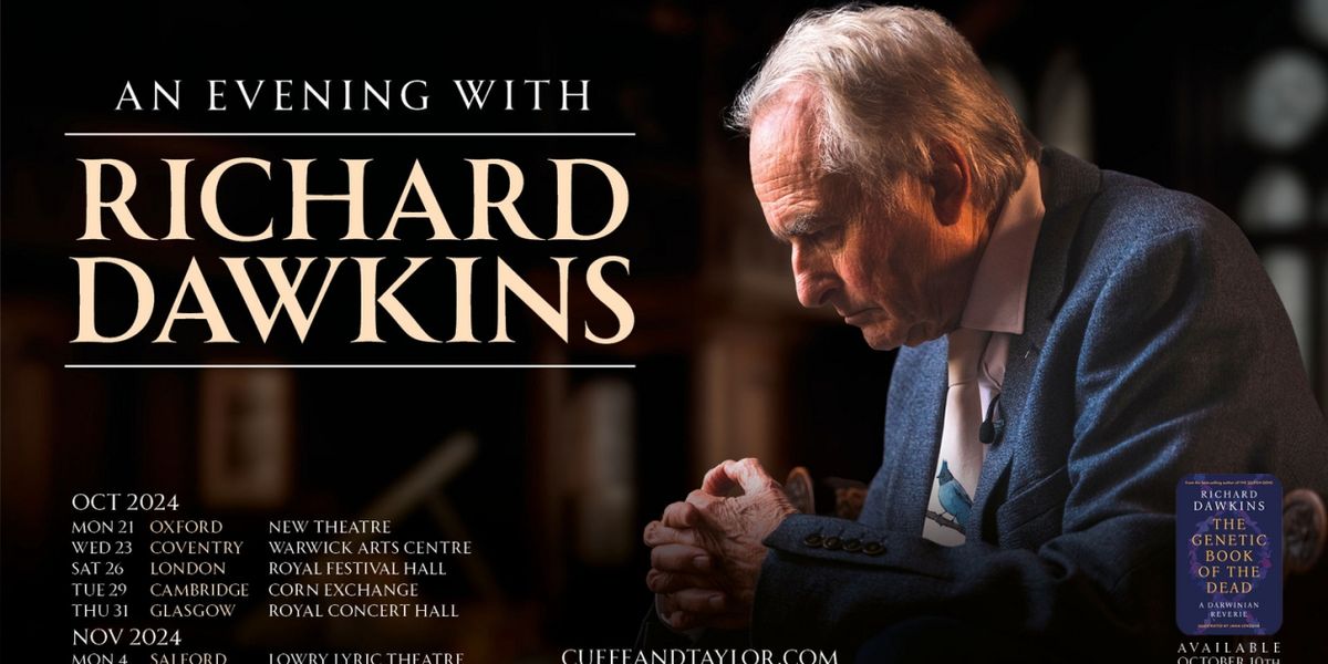 Richard Dawkins Will Embark on 2024 UK Tour