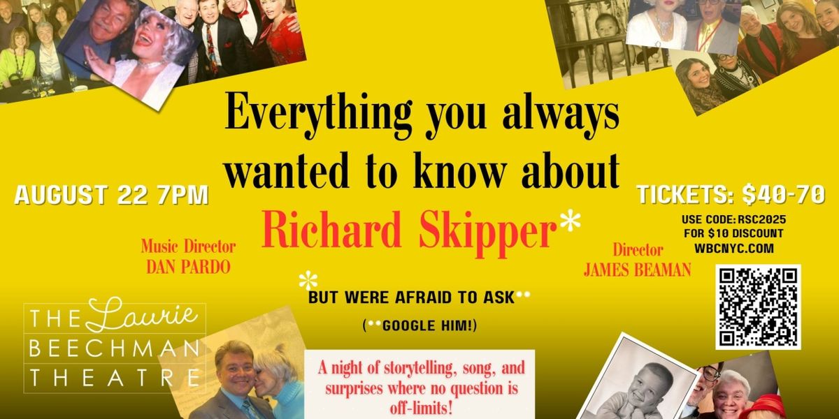 Richard Skipper Returns to the Laurie Beechman Theatre for Encore