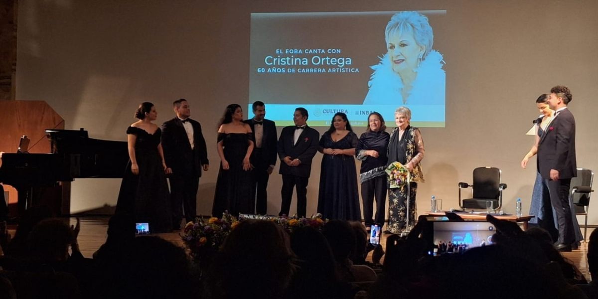 Rinden Merecido Homenaje A La Soprano Cristina Ortega Por 60 Años De Trayectoria Artística