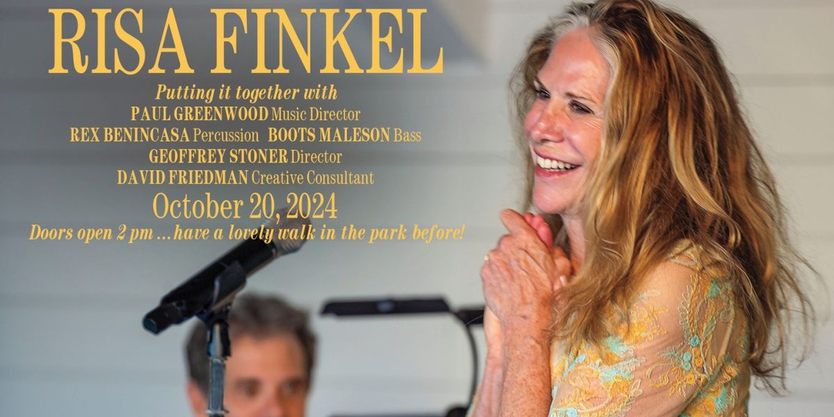 Risa Finkel Returns to Caumsett State Historic Park Preserve in SUNDAY IN THE PARK WITH RISA