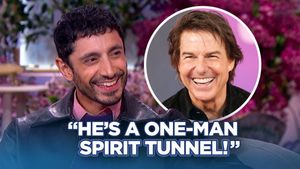 Riz Ahmed Reveals the On-Set Advice Tom Cruise Gave Him for 'Digger'