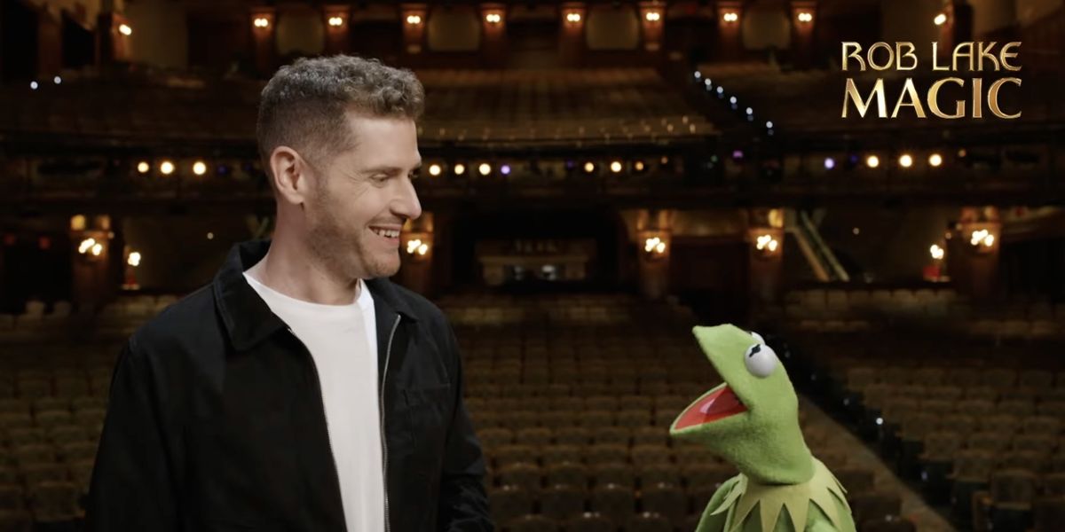 Rob Lake Is Making Holiday Magic with the Help of the Muppets