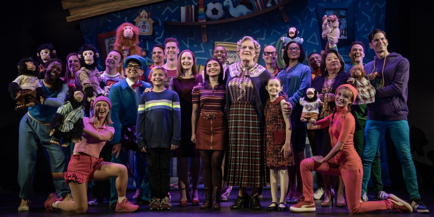 Rob McClure's Stunning Performance in MRS. DOUBTFIRE is the Perfect Post-Pandemic Panacea  Image