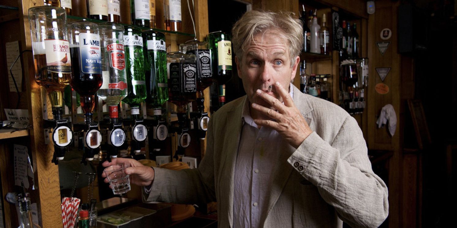 Robert Bathurst Will Return JEFFREY BERNARD IS UNWELL in The Bar Of The Coach & Horses Pub In Soho  Image