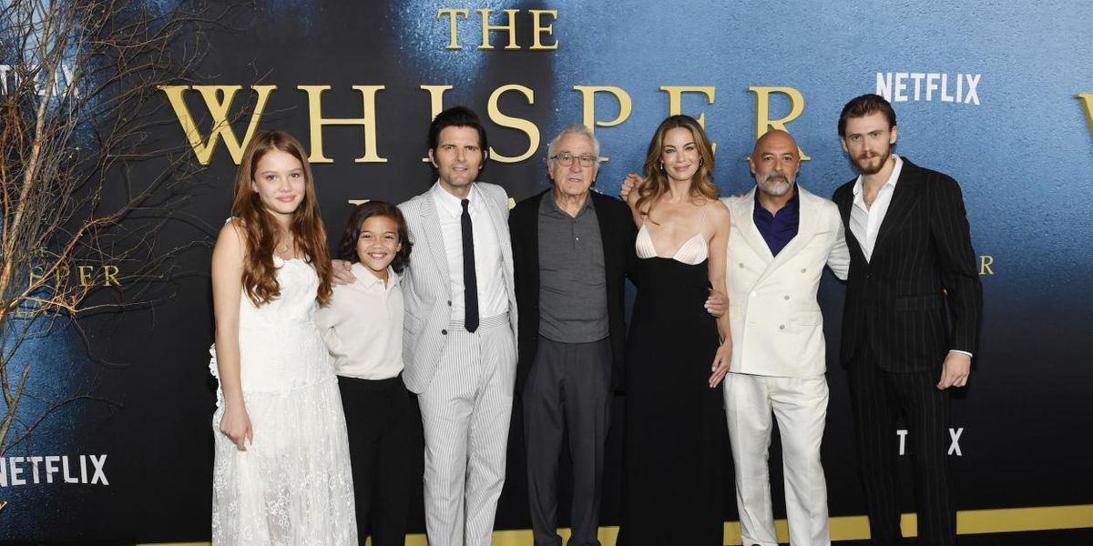 Robert De Niro, Adam Scott Attend THE WHISPER MAN Premiere in NY