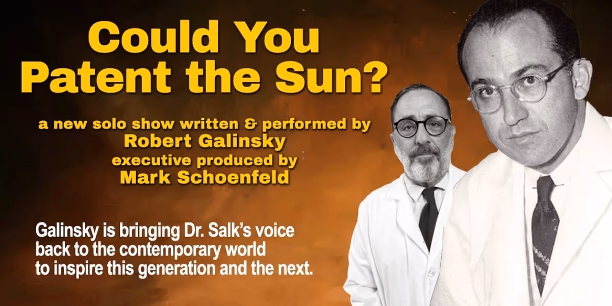 Robert Galinsky's COULD YOU PATENT THE SUN? to Have Limited Run at the Sirovic Center