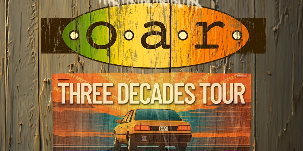 Rock Band O.A.R. Unveils Expansive 'O.A.R. Three Decades Tour'