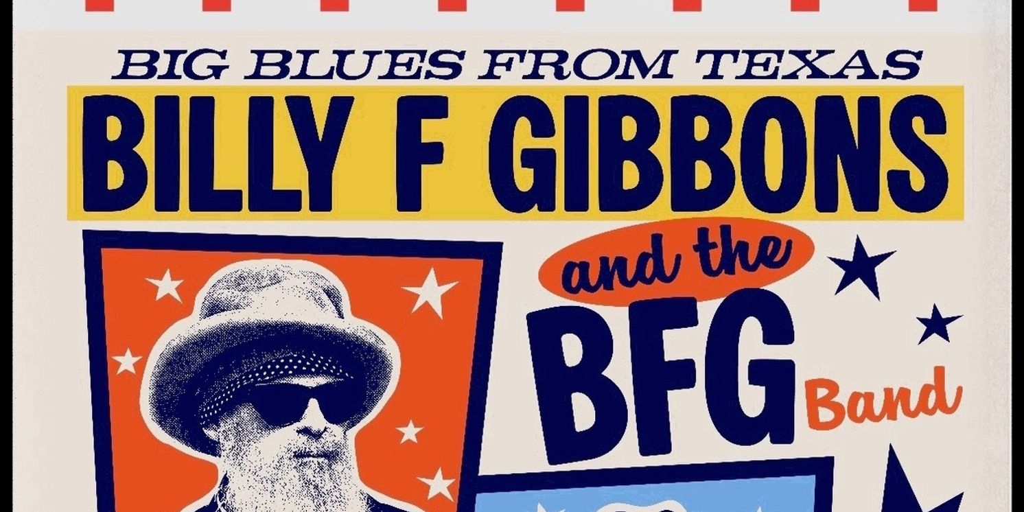 Billy F Gibbons and the BFG Band to Perform at the Southern Theatre In February  Image