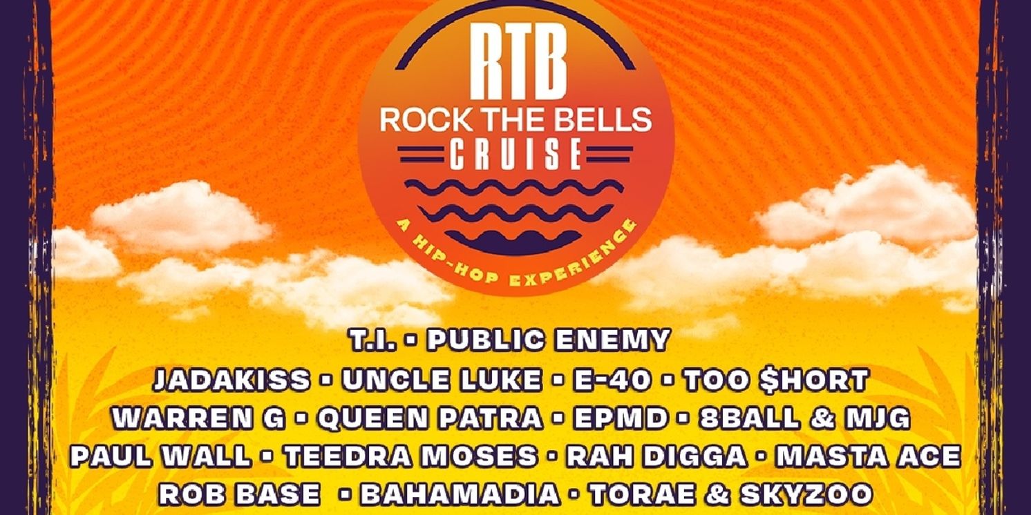 Rock The Bells Cruise Reveals 2026 Artists Including T.I., E-40, Warren G, & More  Image