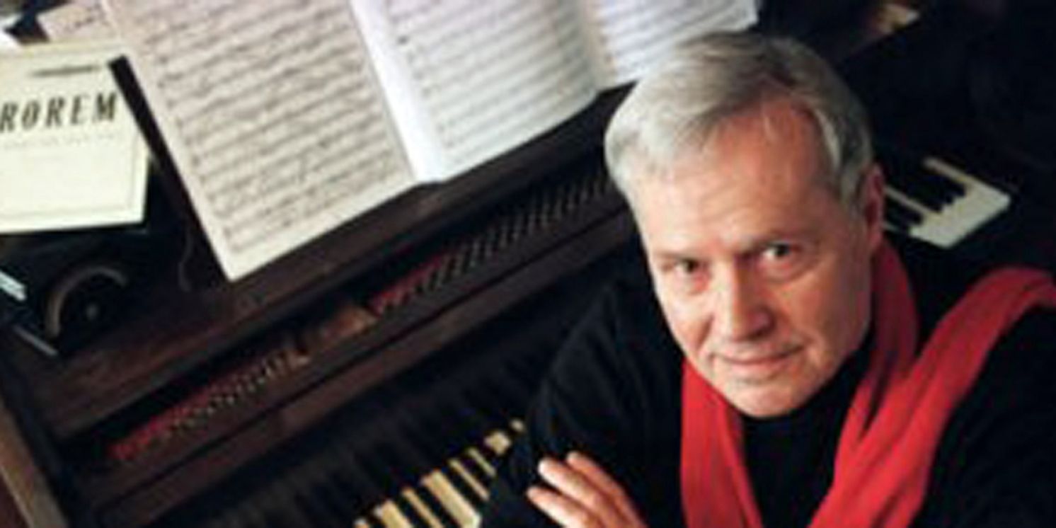 Rorem at 100 - A Celebration Concert Comes to Martha Graham Studio Theater  Image