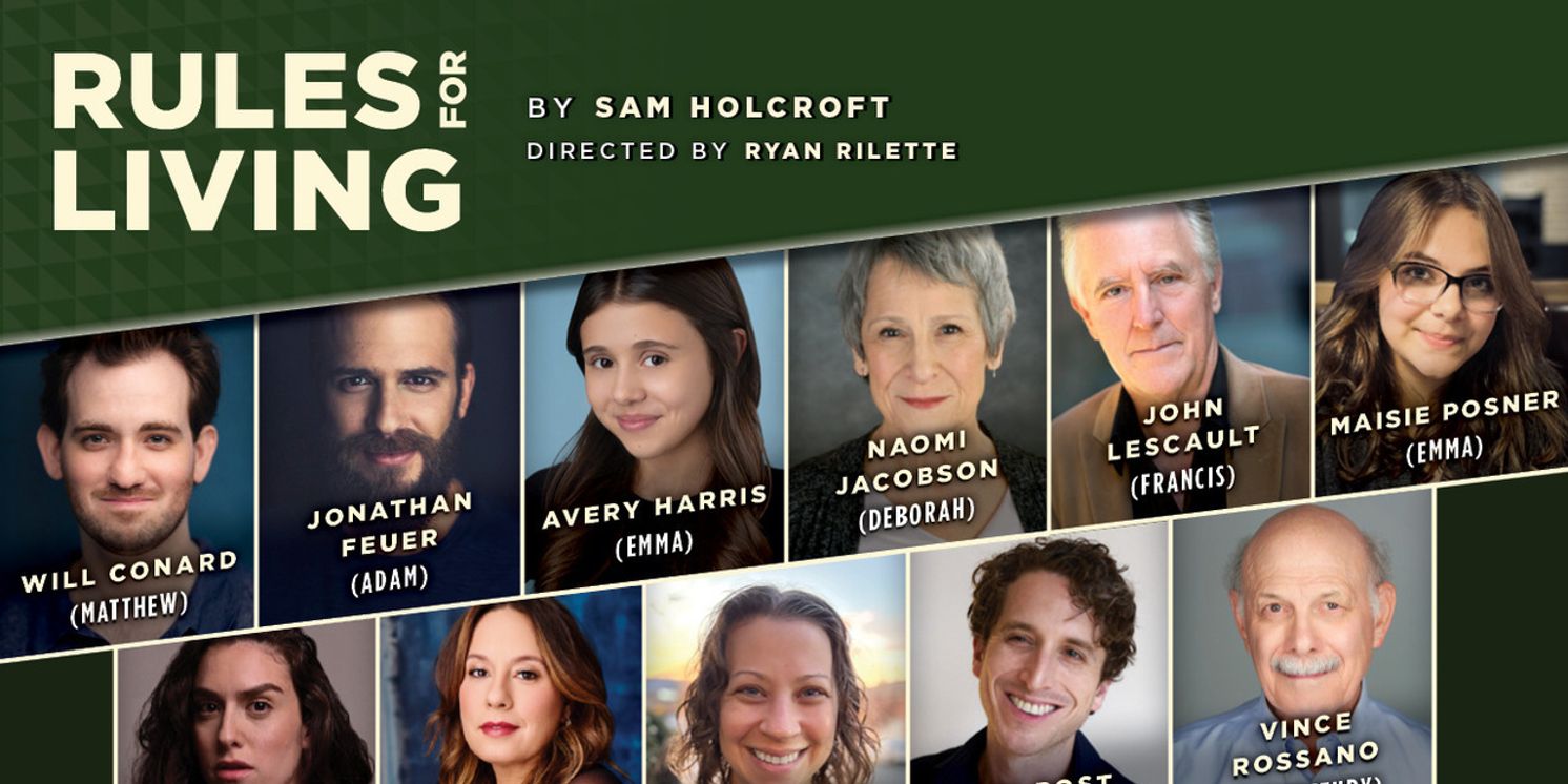 Round House Theatre To Present The U.S. Premiere Of RULES FOR LIVING  Image