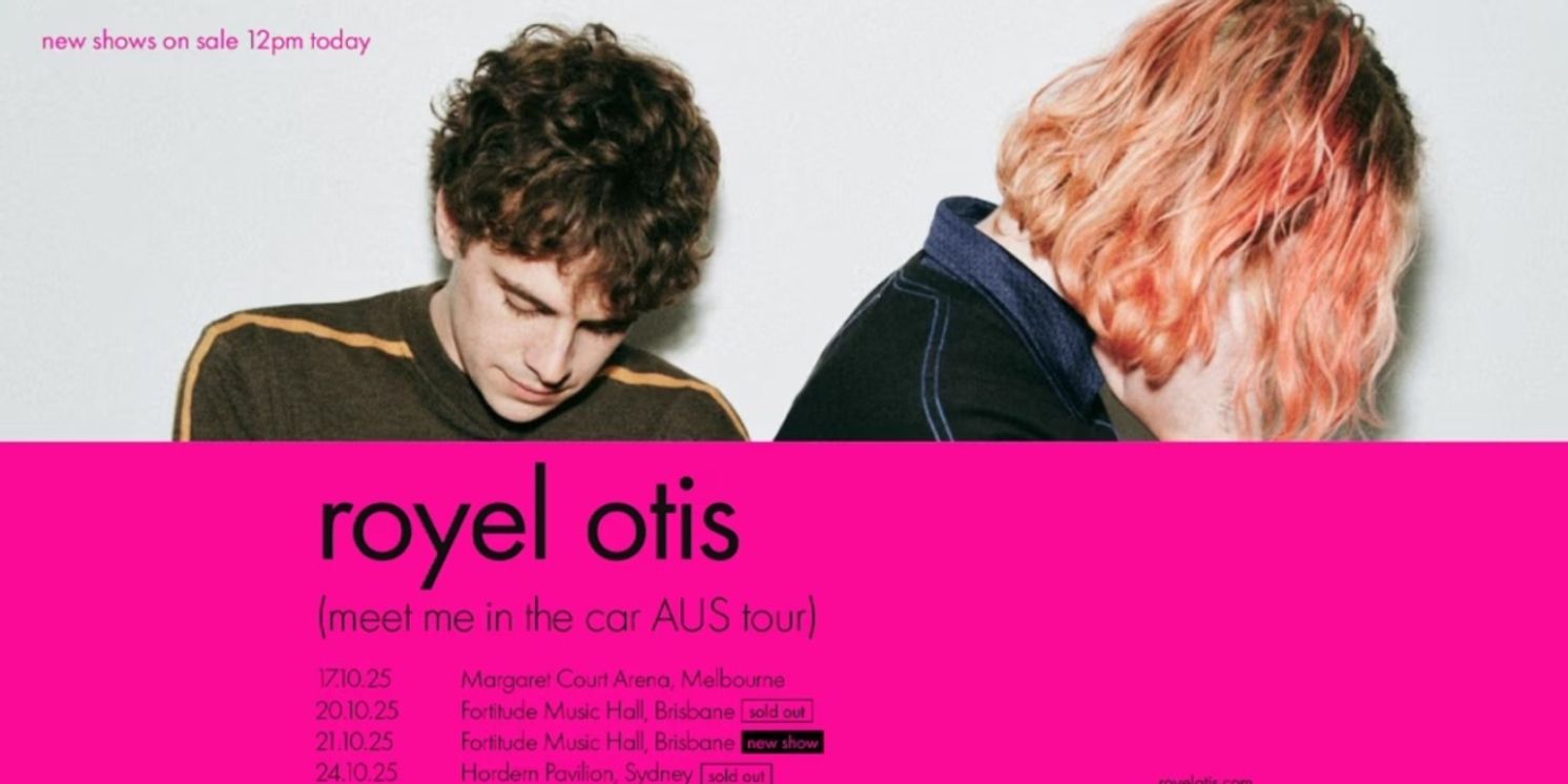 Royel Otis Add Second Brisbane And Sydney Dates To MEET ME IN THE CAR Tour  Image