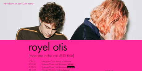 Royel Otis Add Second Brisbane And Sydney Dates To MEET ME IN THE CAR Tour Photo