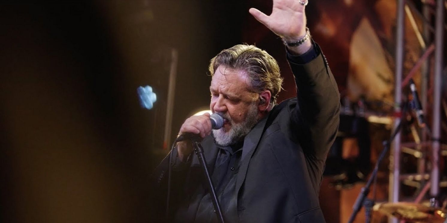 Russell Crowe to Bring 'Indoor Garden Party' to New Jersey Performing Arts Center  Image