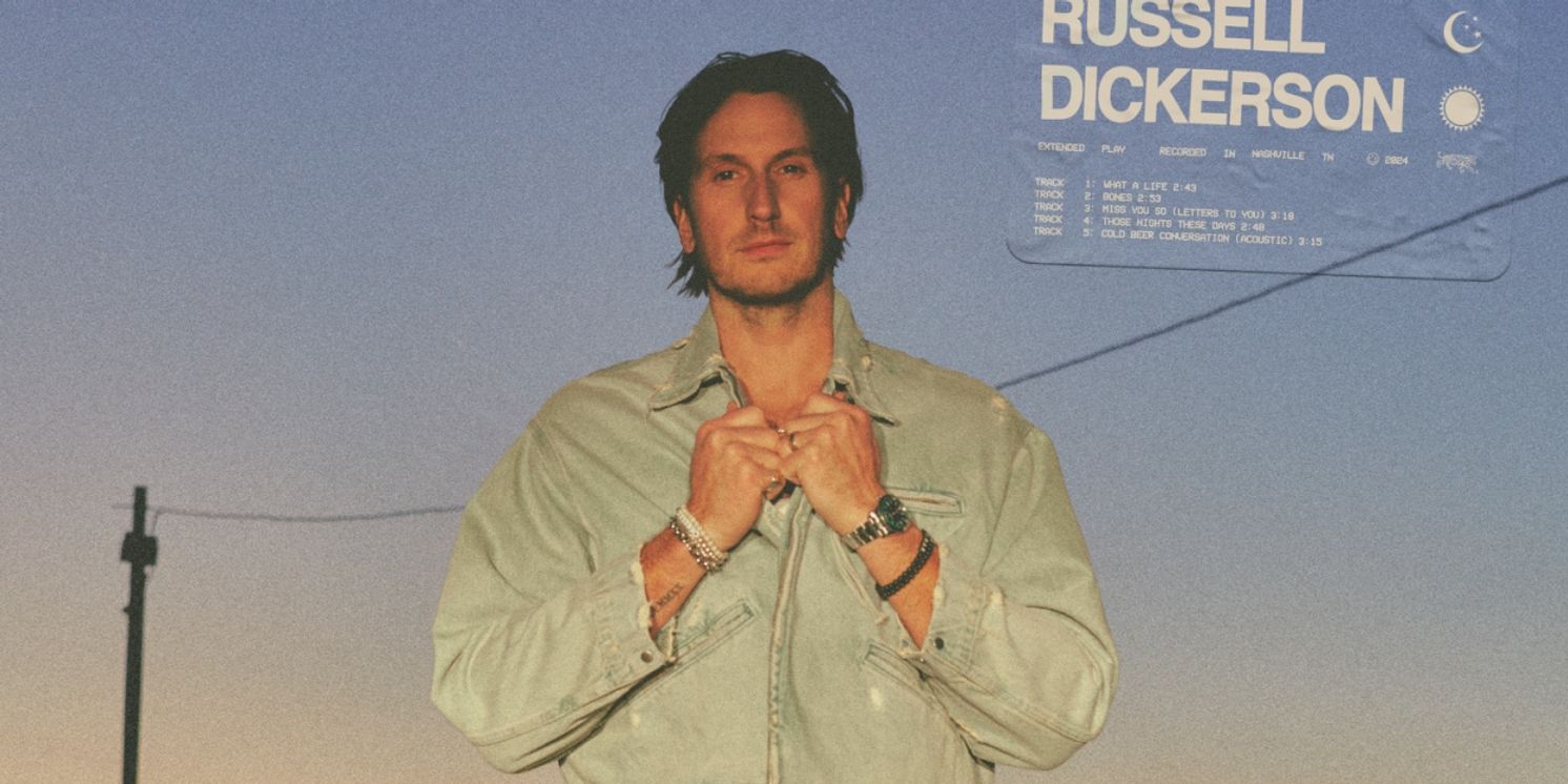 Russell Dickerson Drops 'Bones The EP'  Image