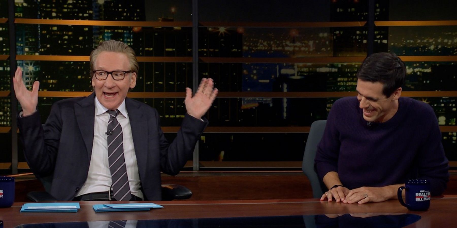 Ryan Holiday And Andrew Cuomo Keep Talking After REAL TIME Broadcast Ends