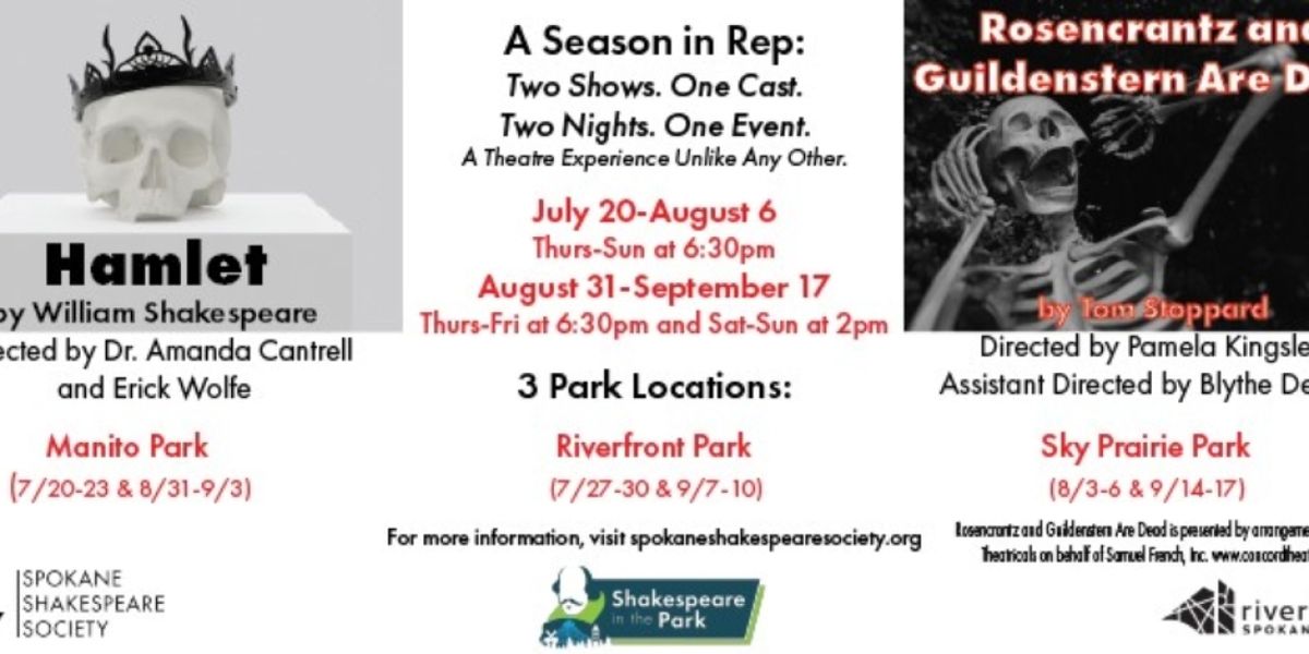 Spokane Shakespeare in the Park is Bringing Family-Friendly Performances to Three Parks This Summer