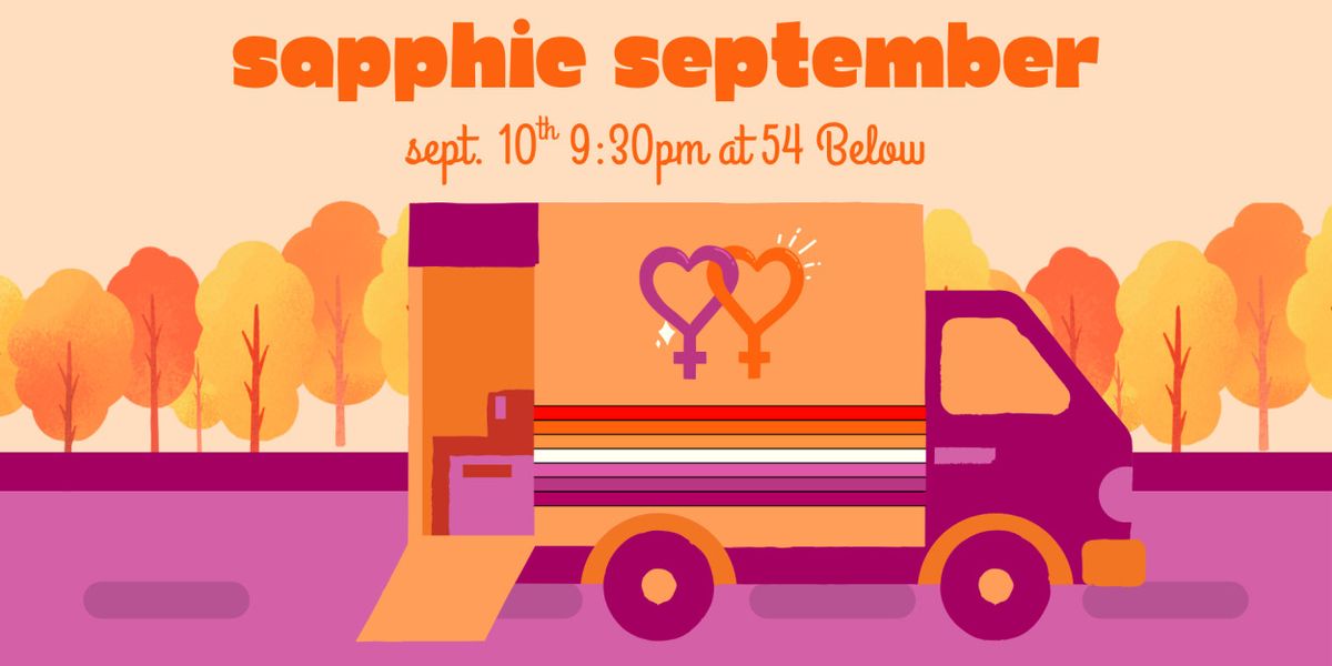SAPPHIC SEPTEMBER to be Presented at 54 Below This Fall