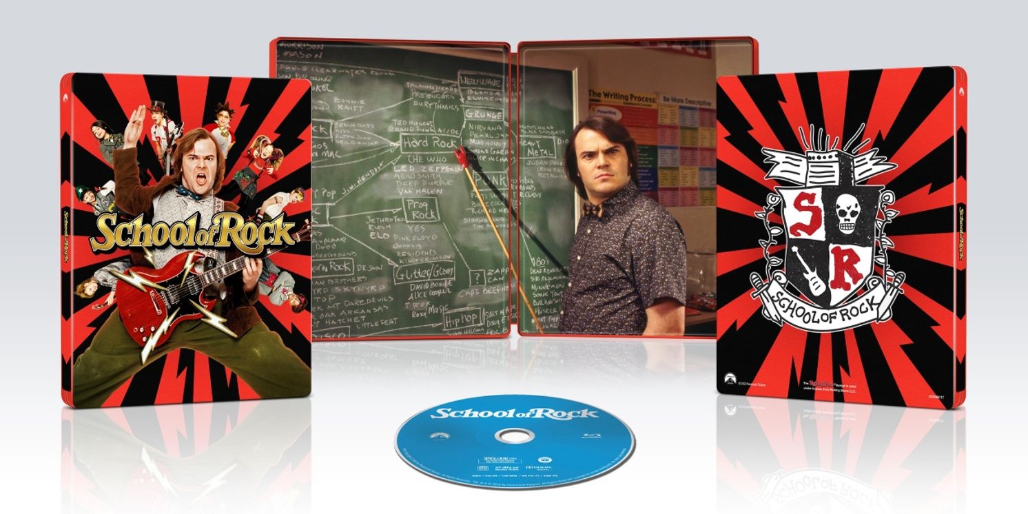 SCHOOL OF ROCK Celebrates 20th Anniversary with Limited-Edition Blu-ray SteelBook  Image