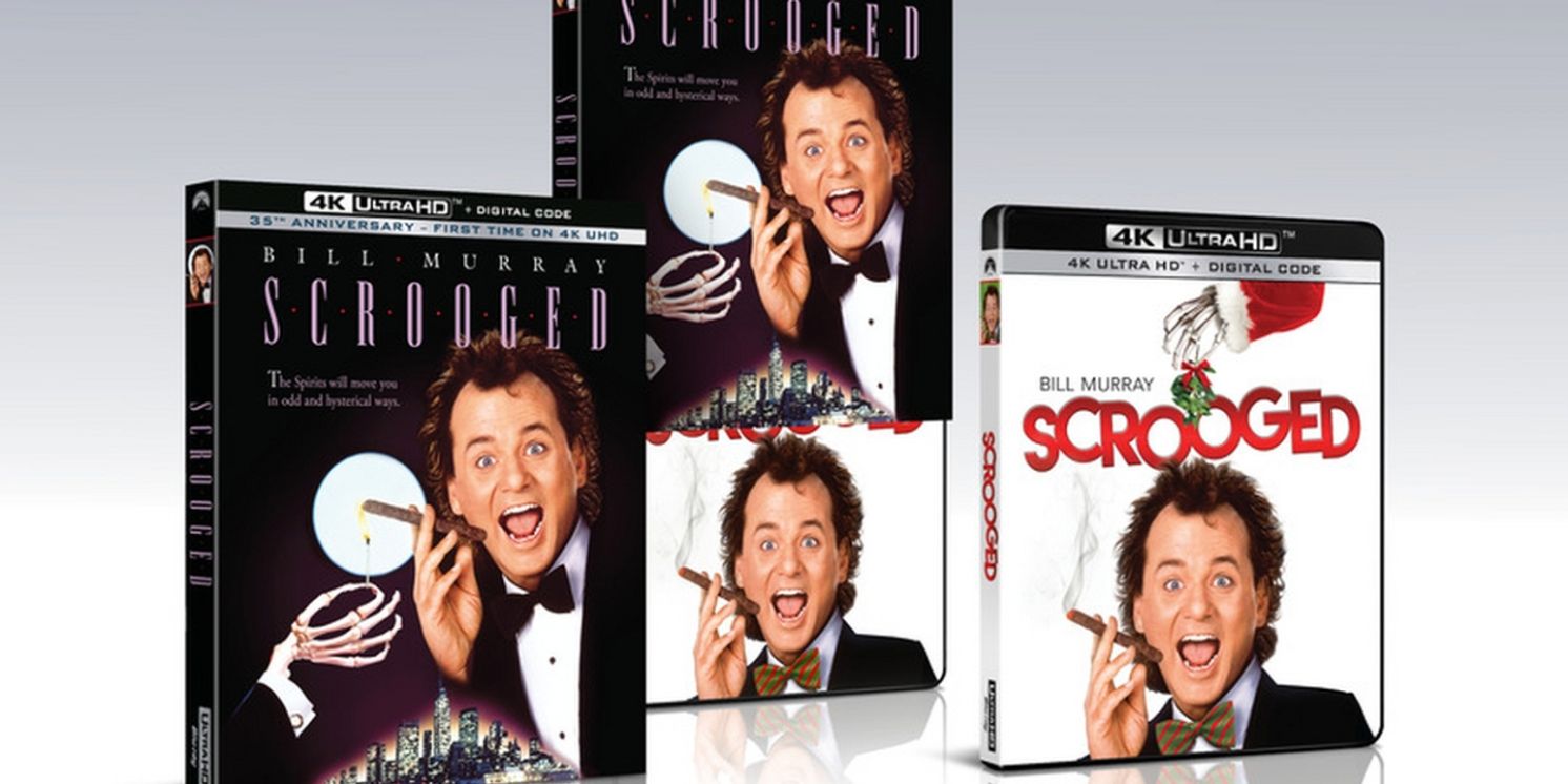 SCROOGED Celebrates 35th Anniversary This Year With New 4K Ultra HD Release  Image