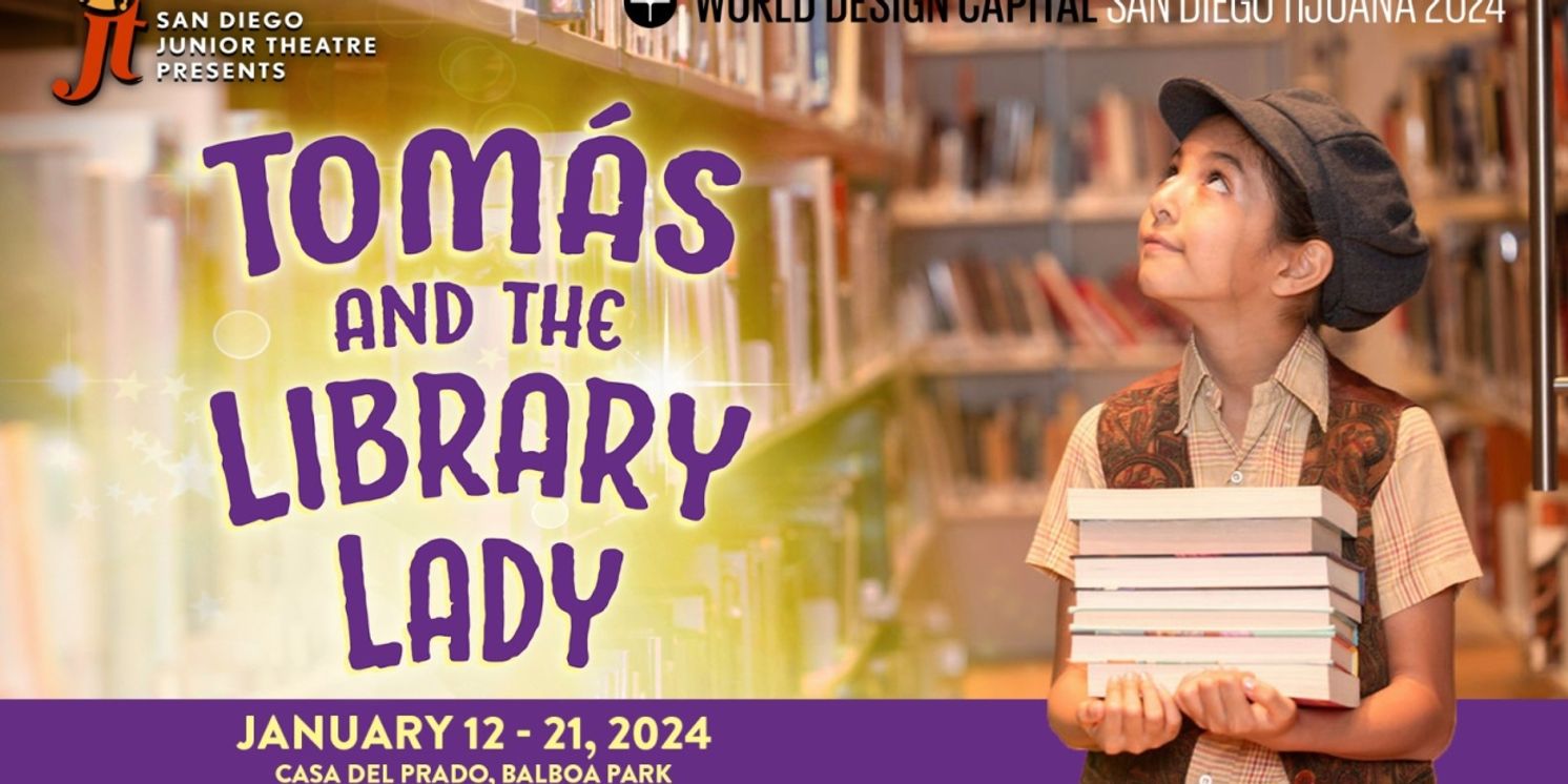 SD Junior Theatre's TOMÁS AND THE LIBRARY LADY is a World Design Capital 2024 Initiative  Image
