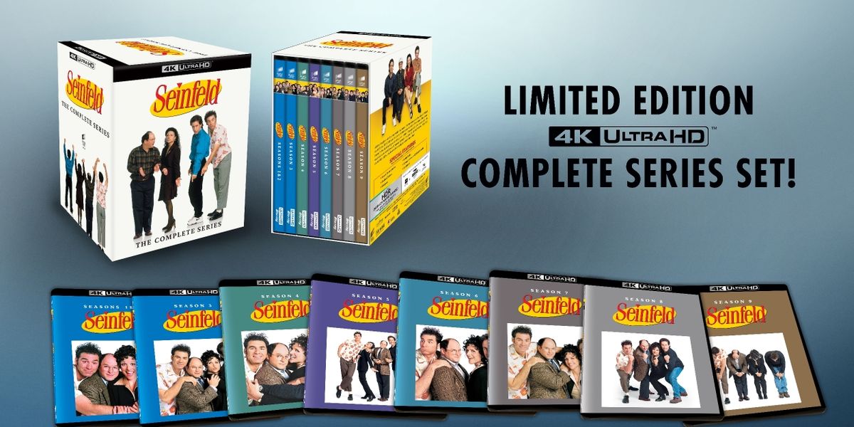 SEINFELD: THE COMPLETE SERIES Coming to Blu-ray and 4K Ultra HD