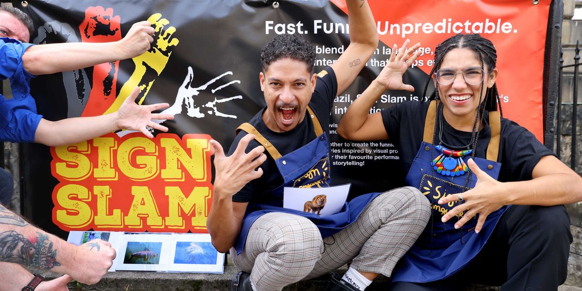 SIGN SLAM to Bring Brazilian Deaf Improv to Edinburgh Deaf Festival