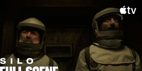 SILO Season 3 Scene Sends Lukas and Kennedy Into Silo 17's Danger Zone Photo