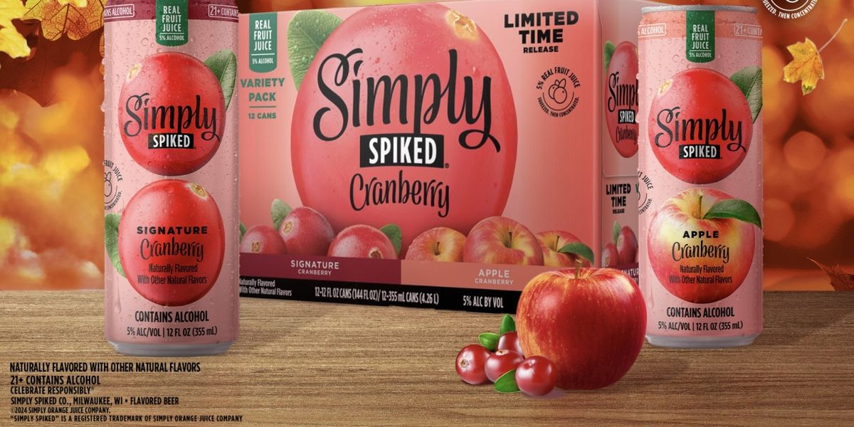 SIMPLY SPIKED® CRANBERRY-A Fall Favorite