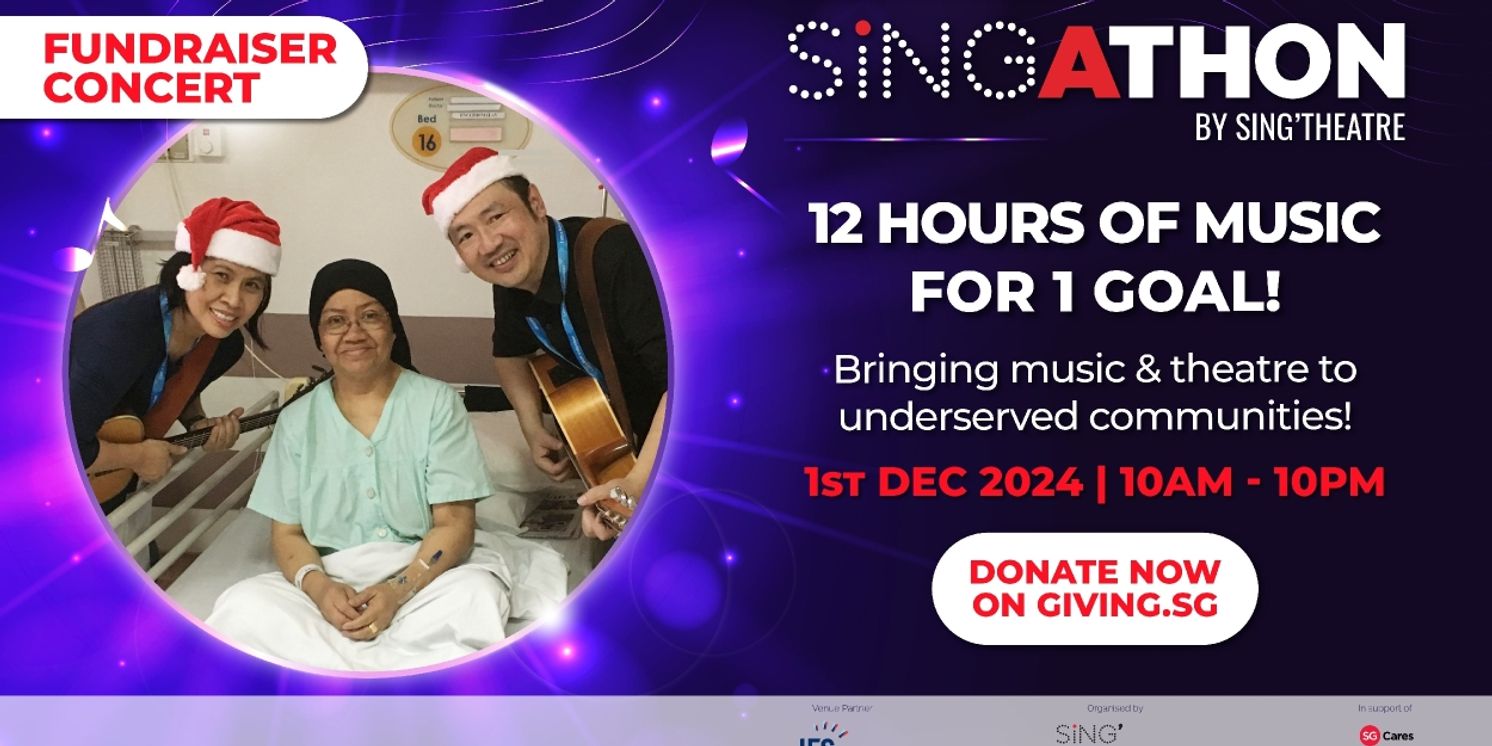 SINGATHON Returns to Bring Live Music to Those Who Need it Most  Image