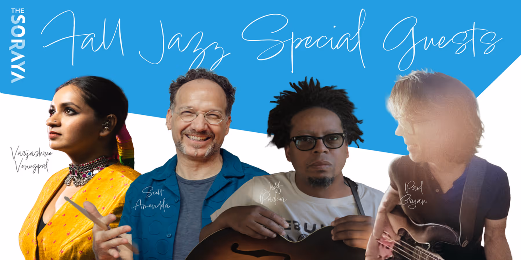 Varijashree Venugopal, Jeff Parker & More Join The Soraya's 2026-27 Jazz Lineup