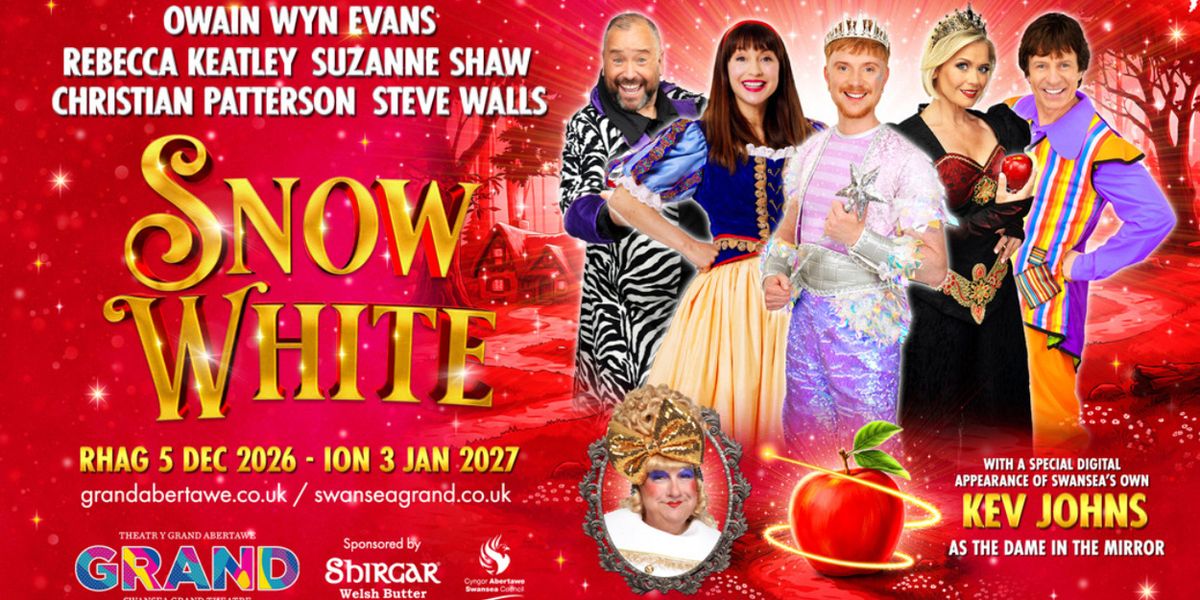 Owain Wyn Evans, Rebecca Keatley, and More Set For SNOW WHITE at Swansea Grand