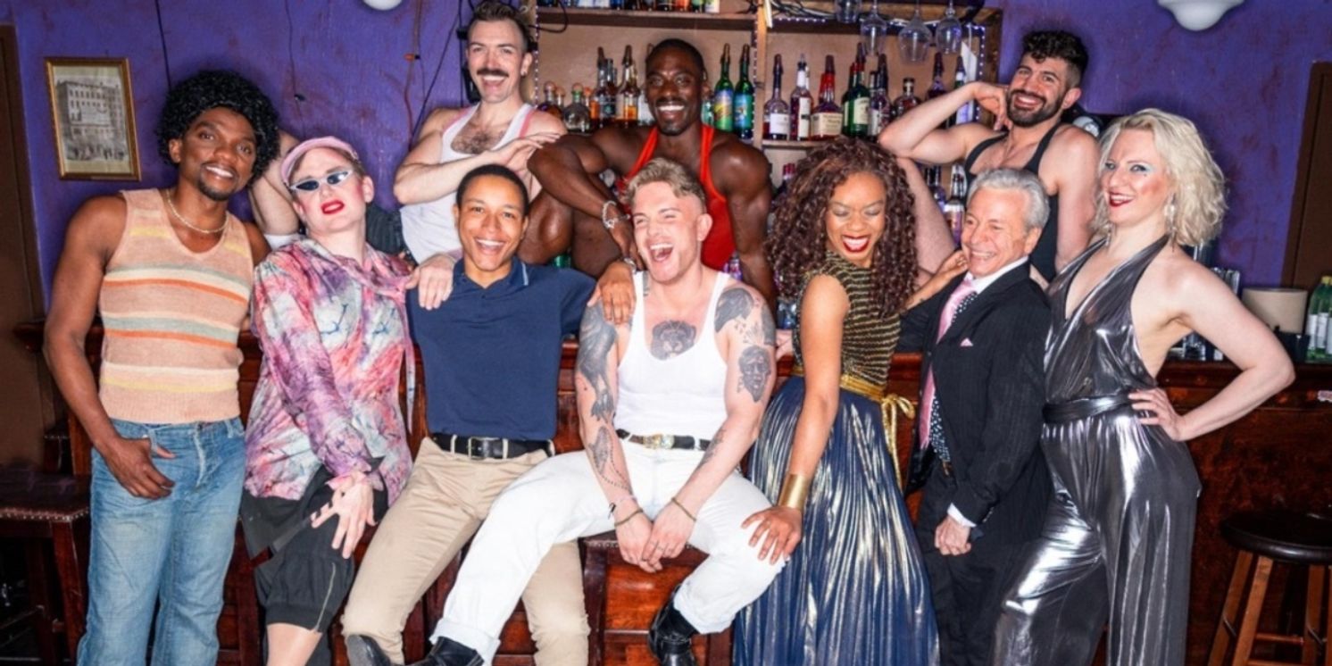 Full Cast Set for THE VILLAGE! A DISCO DAYDREAM at Soho Playhouse  Image