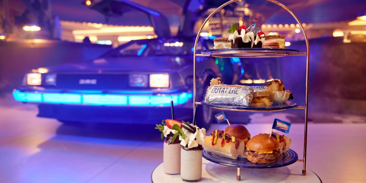 SOUND Cafe at The Cumberland Hotel Launches BACK TO THE FUTURE Afternoon Tea