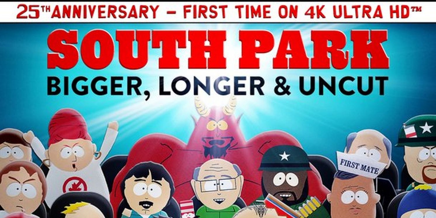 SOUTH PARK: BIGGER, LONGER & UNCUT to Release on 4K Ultra HD for 25th Anniversary  Image