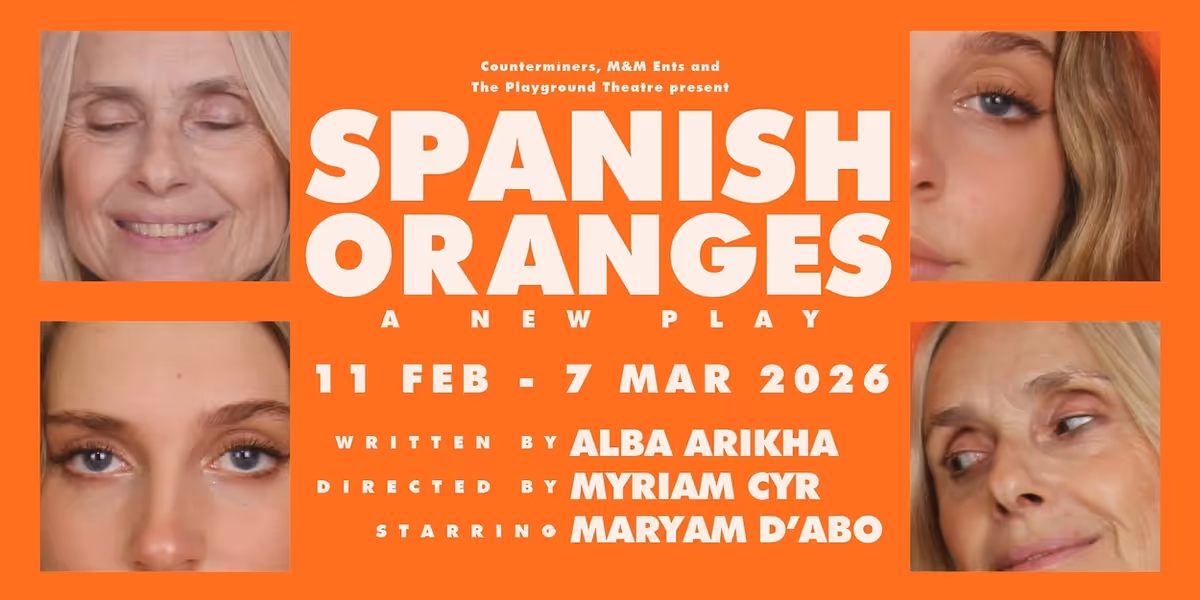 SPANISH ORANGES World Premiere To Open At The Playground Theatre In February