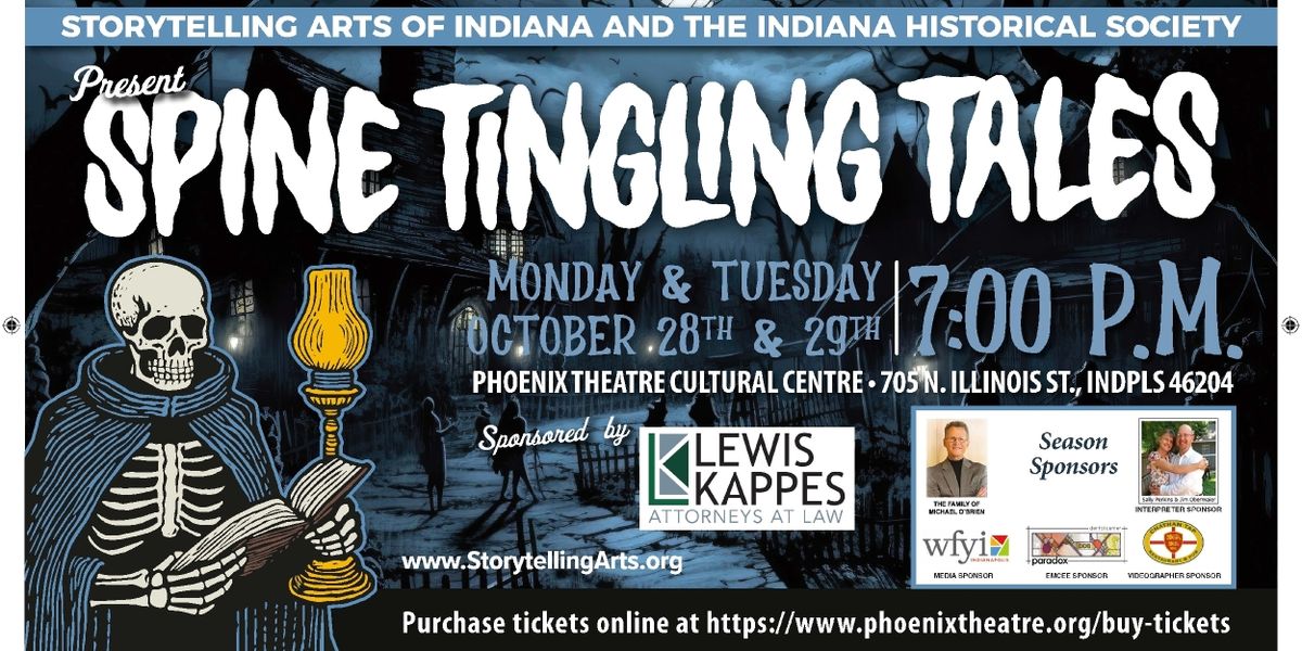 SPINE-TINGLING TALES Returns to Phoenix Theatre